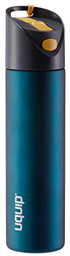 Uquip Edelstahl Trinkflasche Activity Steel - 700ml Sport Wasserflasche (Blau)